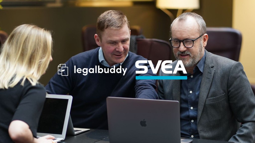 Legalbuddy inleder samarbete med Svea Bank